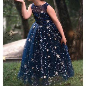 Sparkle Star girls gown from Trish Scully